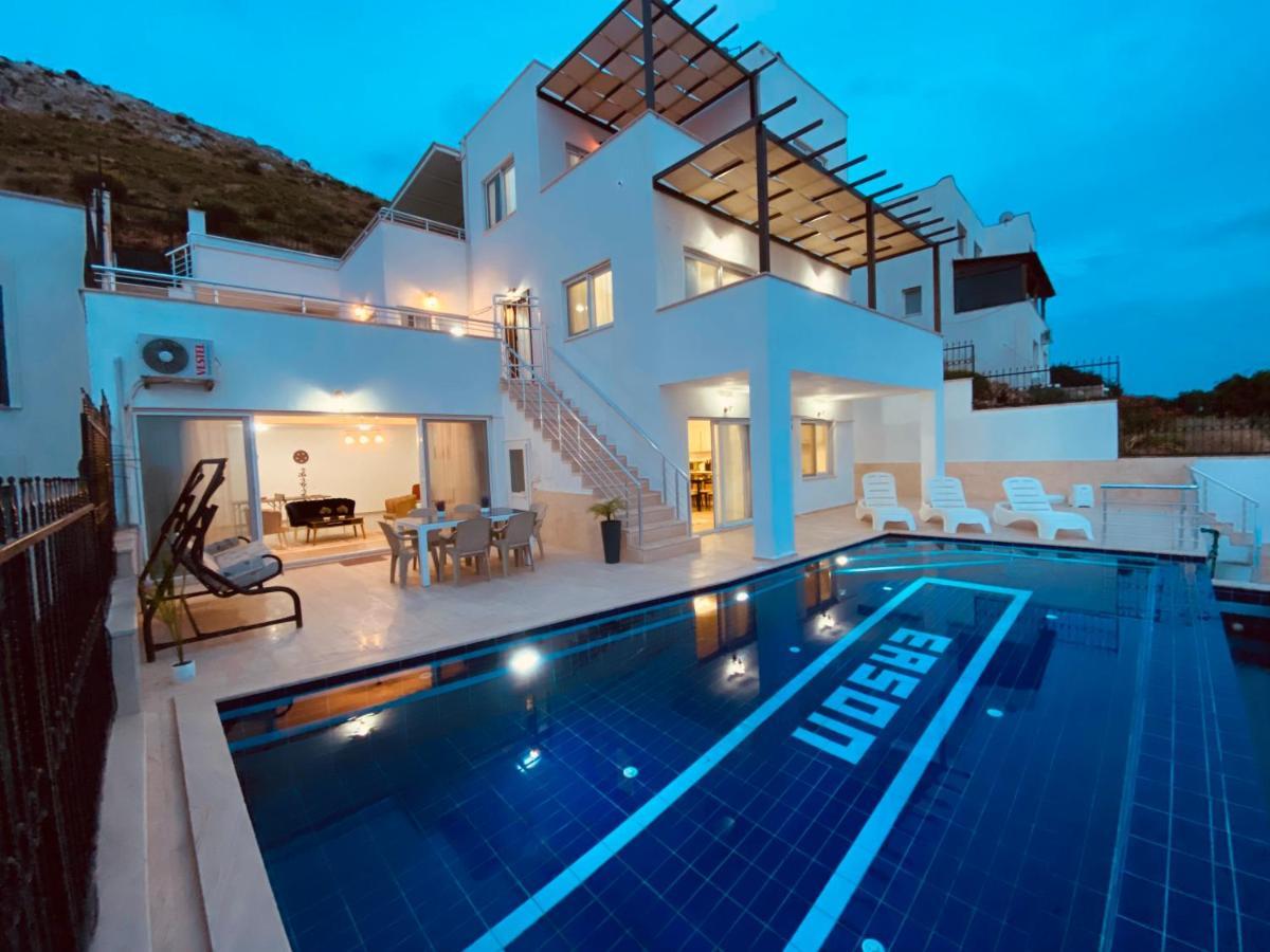 Bodrum Eason Villa & House 350M2 Full Sea View With Private Infinity Pool Exterior foto