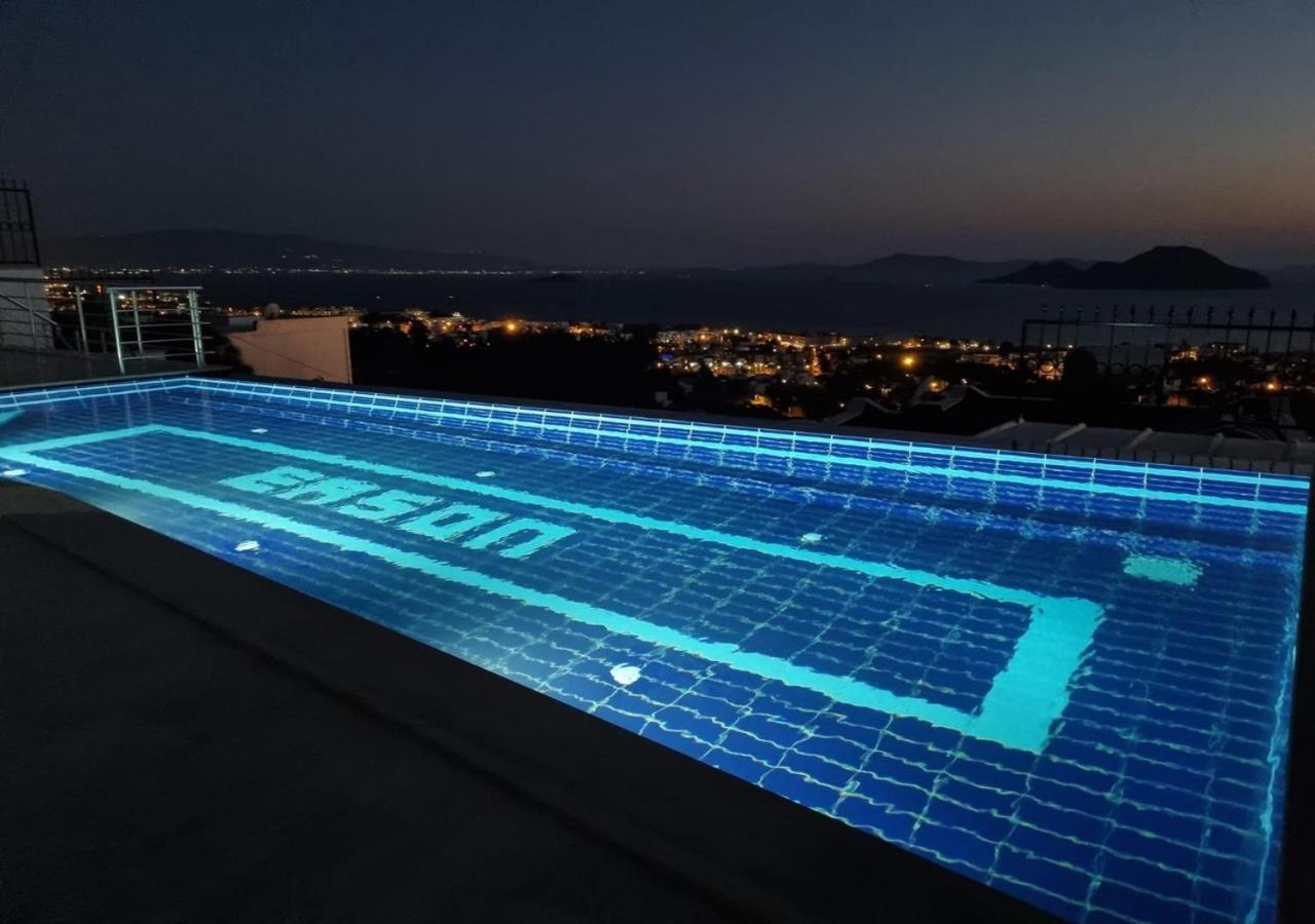 Bodrum Eason Villa & House 350M2 Full Sea View With Private Infinity Pool Exterior foto