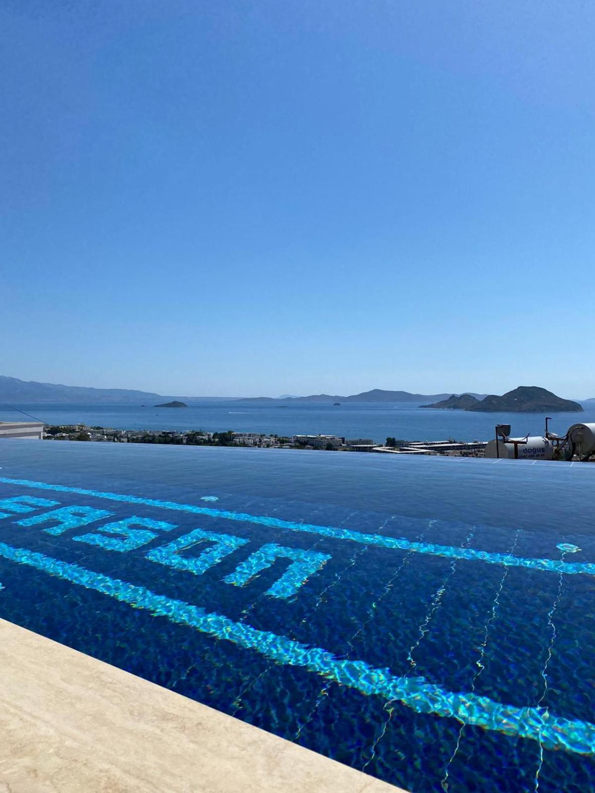 Bodrum Eason Villa & House 350M2 Full Sea View With Private Infinity Pool Exterior foto