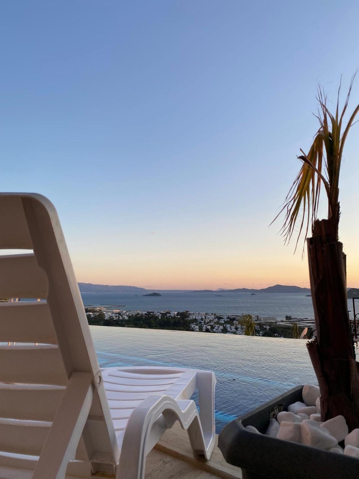 Bodrum Eason Villa & House 350M2 Full Sea View With Private Infinity Pool Exterior foto